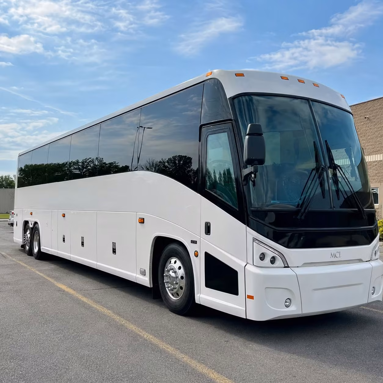 56 passenger charter bus