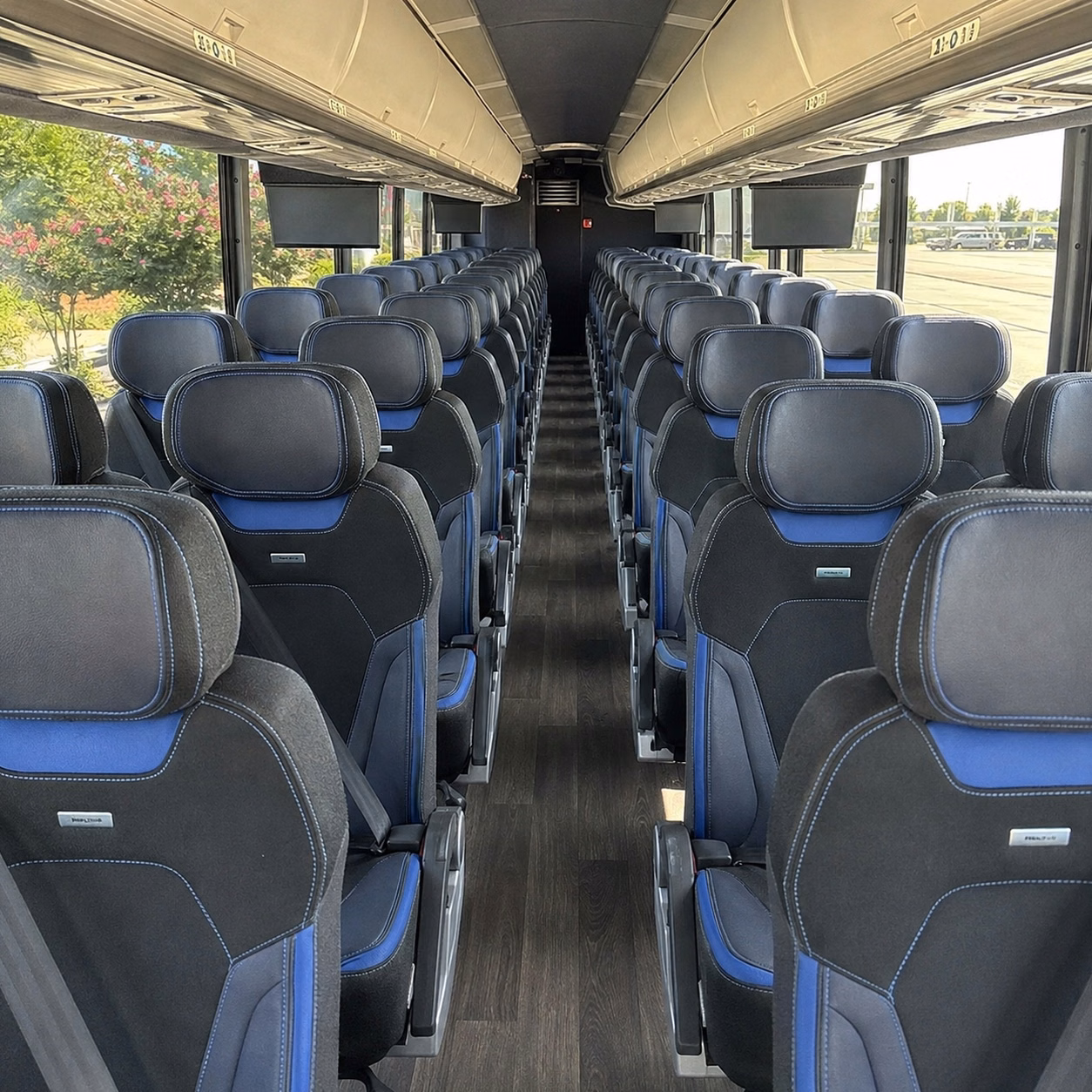 baton rouge charter bus interior gallery