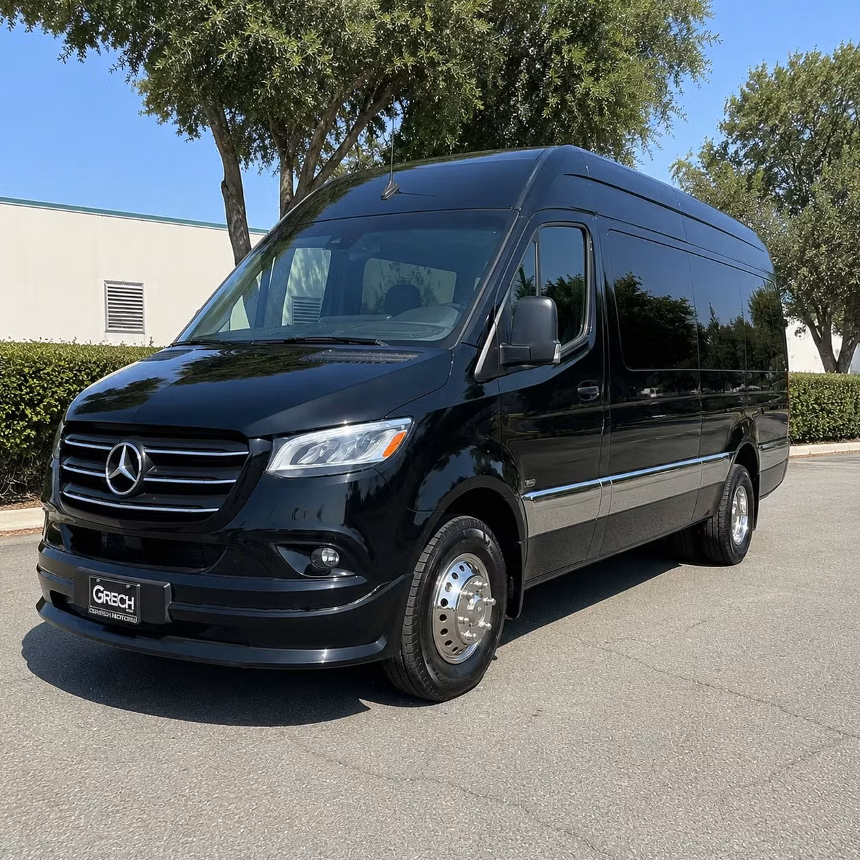 sprinter van with driver